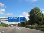 Anfahrtsbild, Autobahnausfahrt